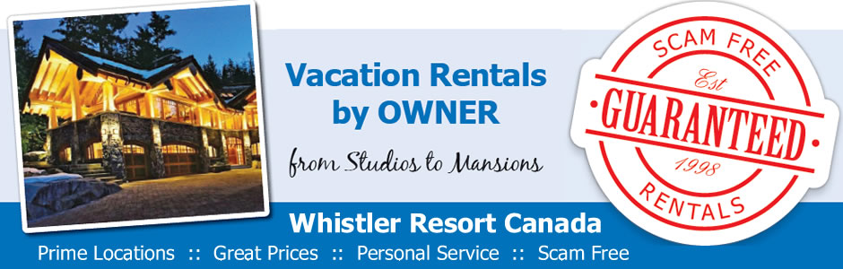 Whistler Accommodation BY Owner